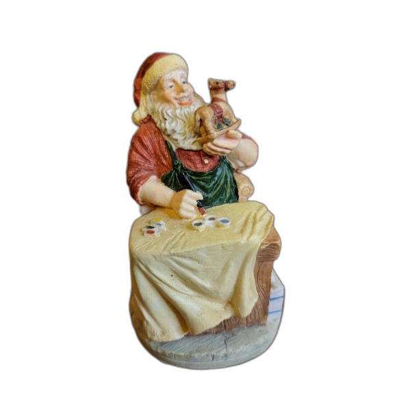 Brinns Handcrafted Collectible Santa clause figurine from 1992 - Picture 7 of 15